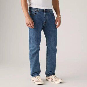 LEVI'S Men's 501 Original Fit Jeans Size 30X32 In Medium Stonewash